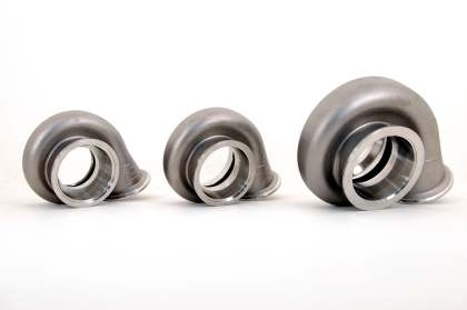 TiALSport SS V-flanged Small-Frame Garrett GT/GTX28R Turbine Housings